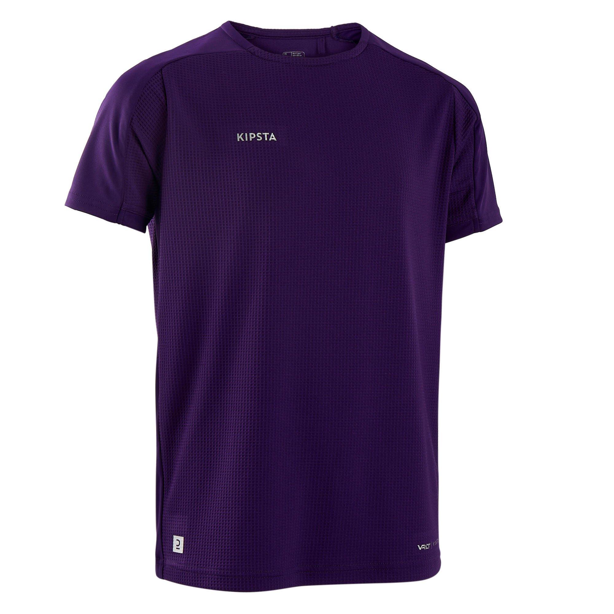 цена Футбольная рубашка с короткими рукавами Decathlon Viralto Solo Kipsta, фиолетовый