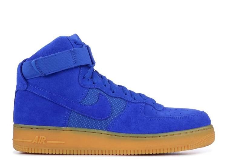 

Кроссовки Nike AIR FORCE 1 HIGH 07 LV8,, Синий