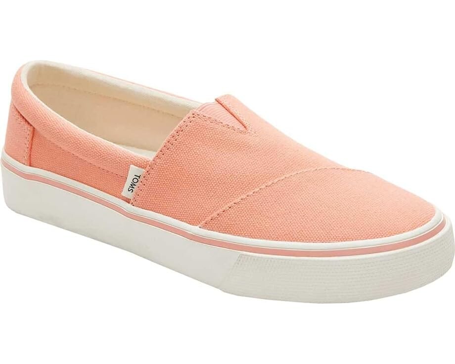 

Кроссовки TOMS Fenix Slip-On, цвет Peach Pink