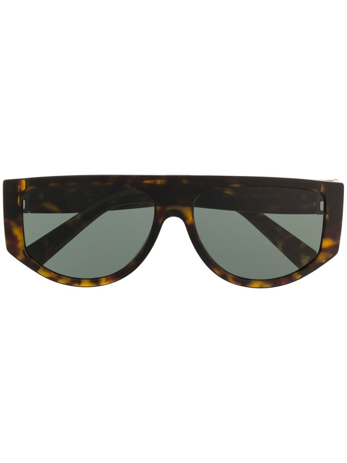 

Givenchy Eyewear солнцезащитные очки в круглой оправе, коричневый