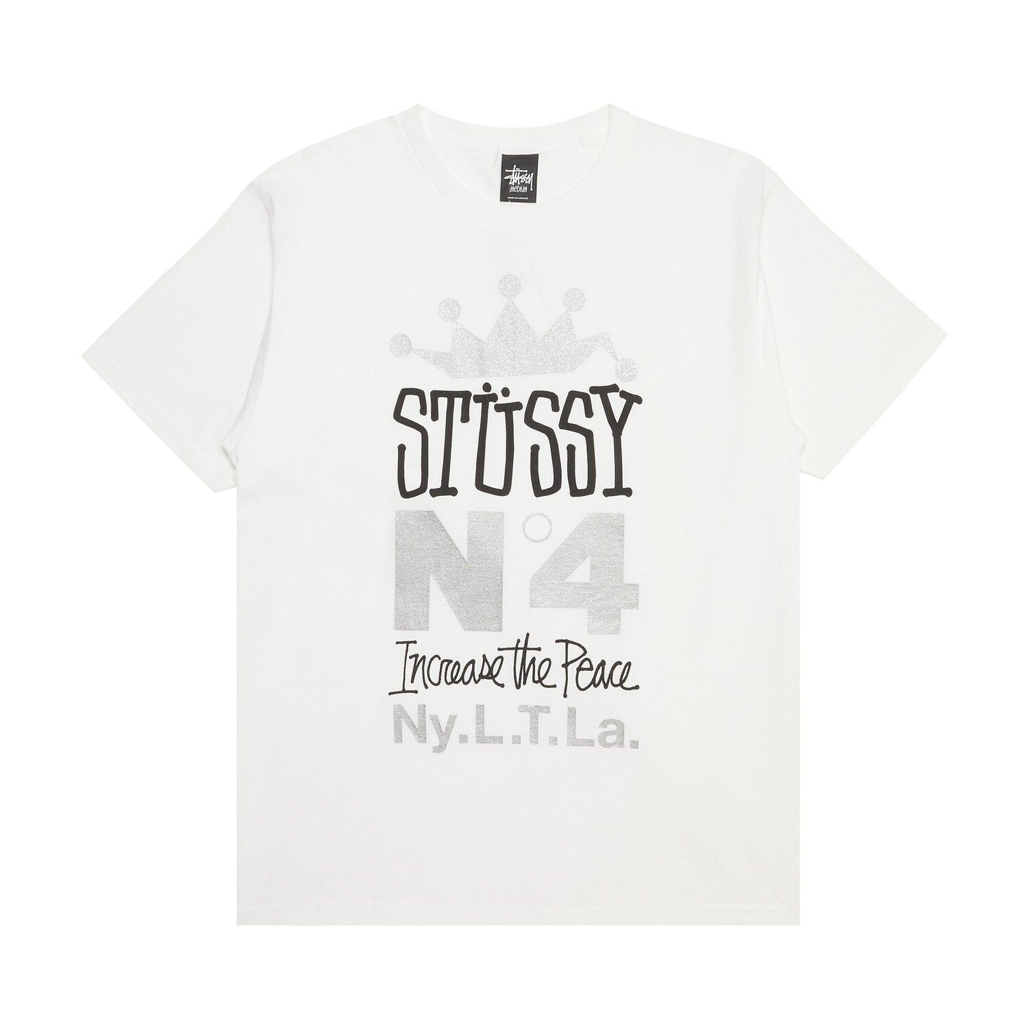 

Футболка Stussy Crown Stack, белая, Белый