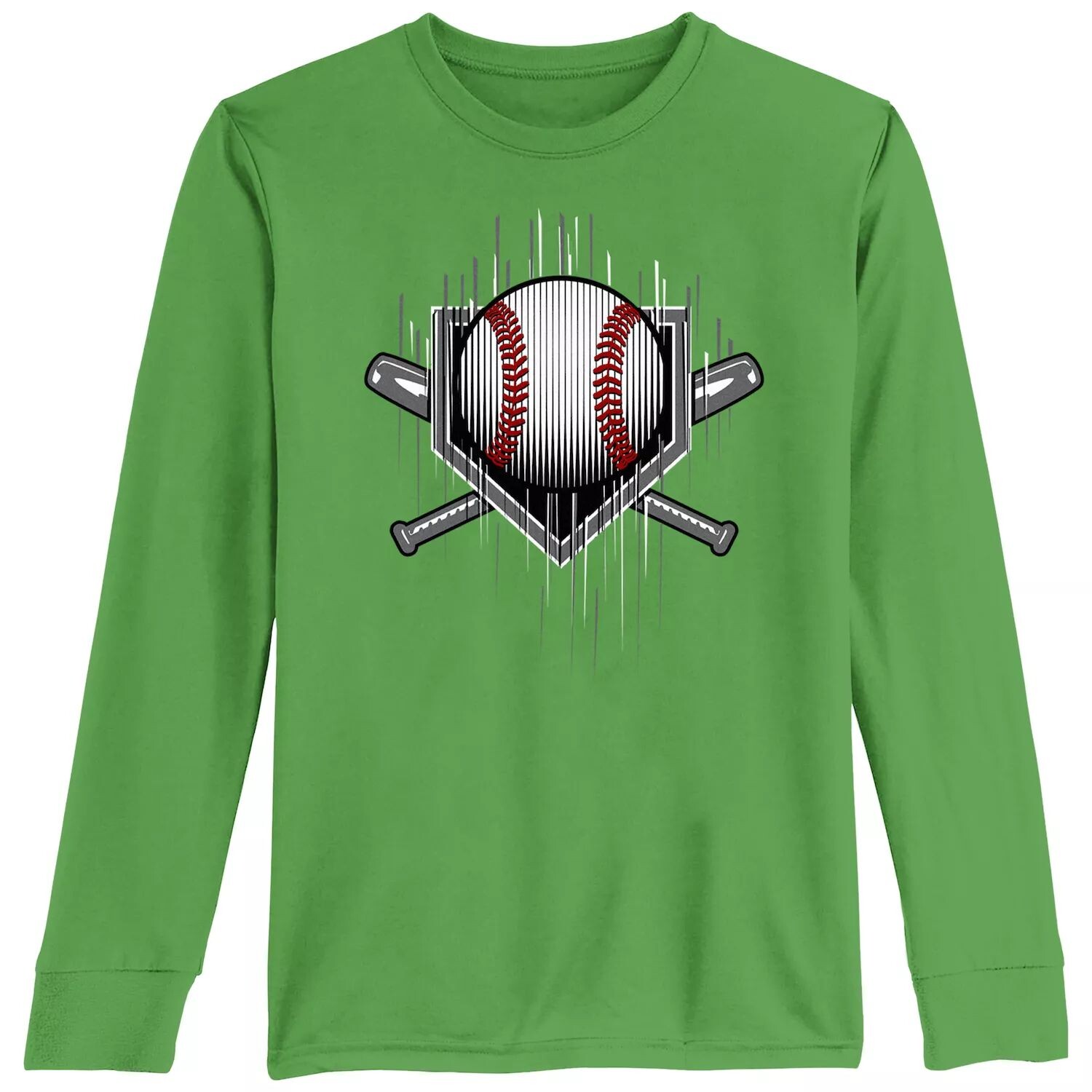 

Футболка Motion Baseball And Bats Shield для мальчиков 8–20 лет Unbranded