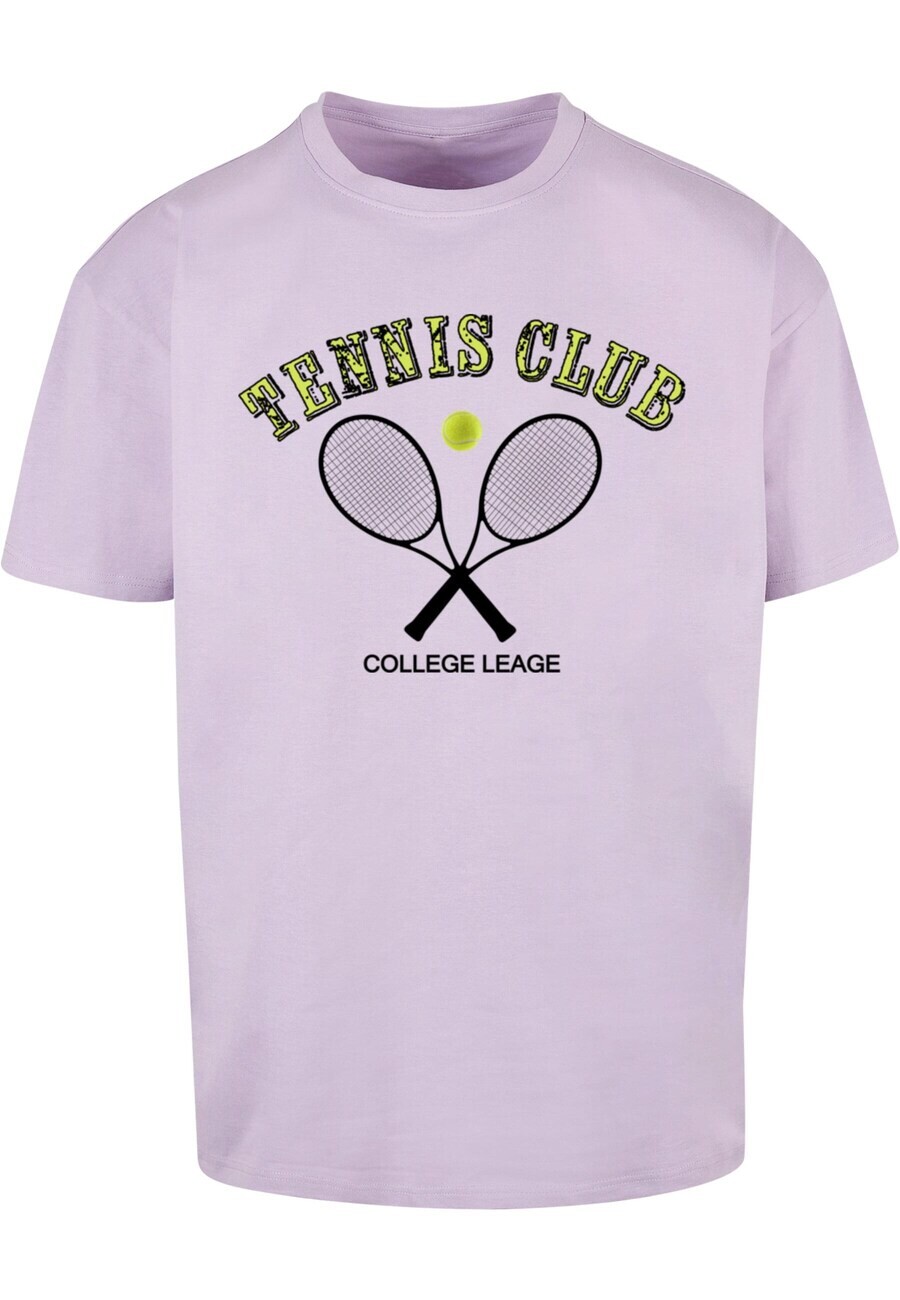 

Футболка Merchcode TENNIS CLUB, светло-фиолетовый