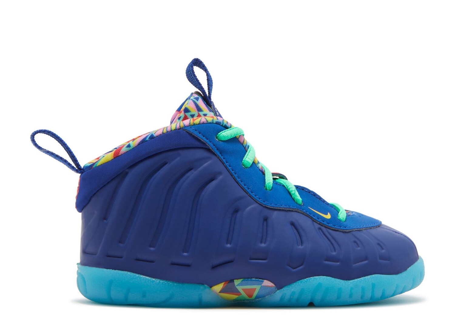 

Кроссовки Nike Little Posite One Td 'Kaleidoscope', синий