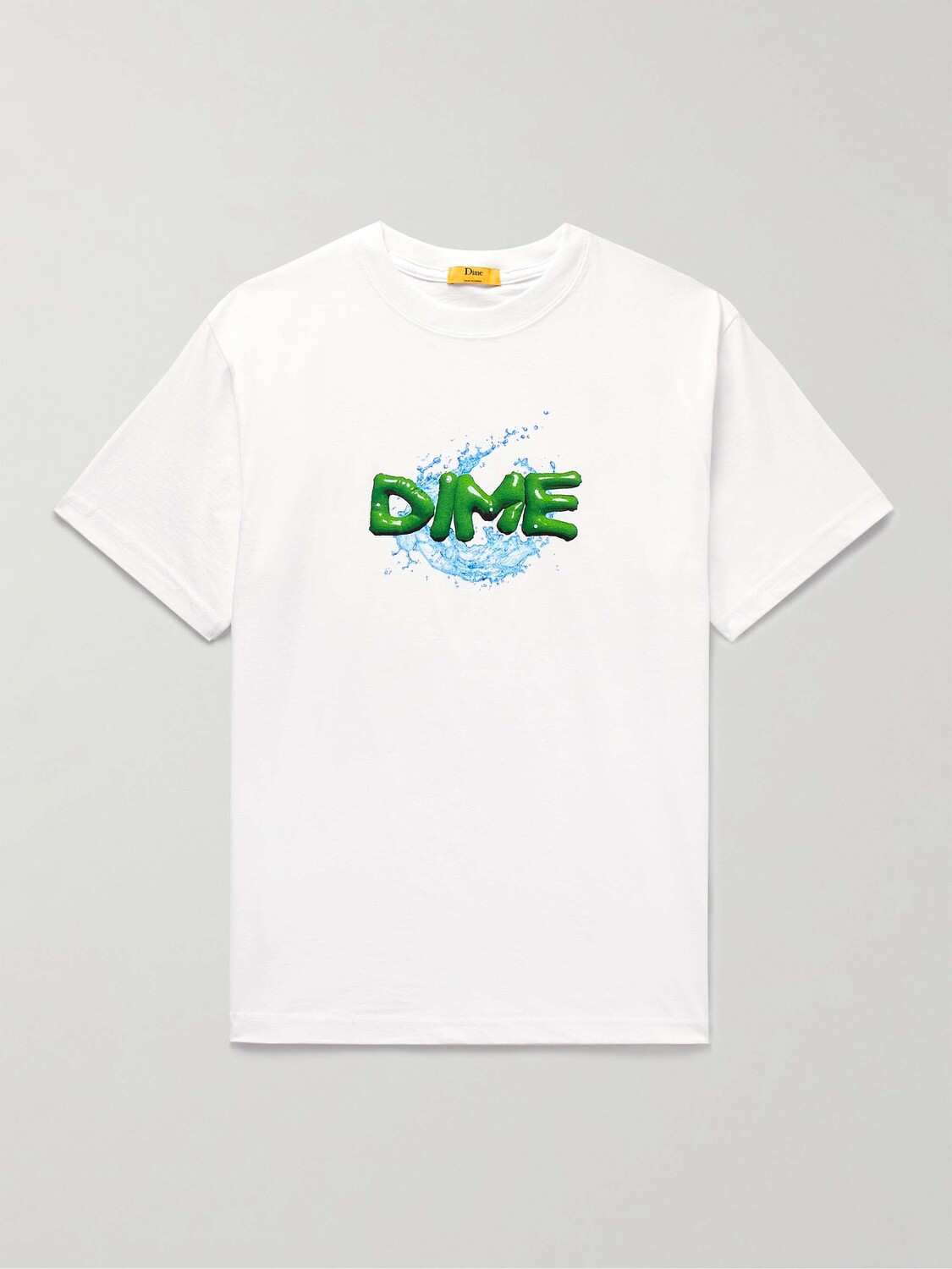 

Футболка из хлопкового джерси с логотипом Splash DIME, белый