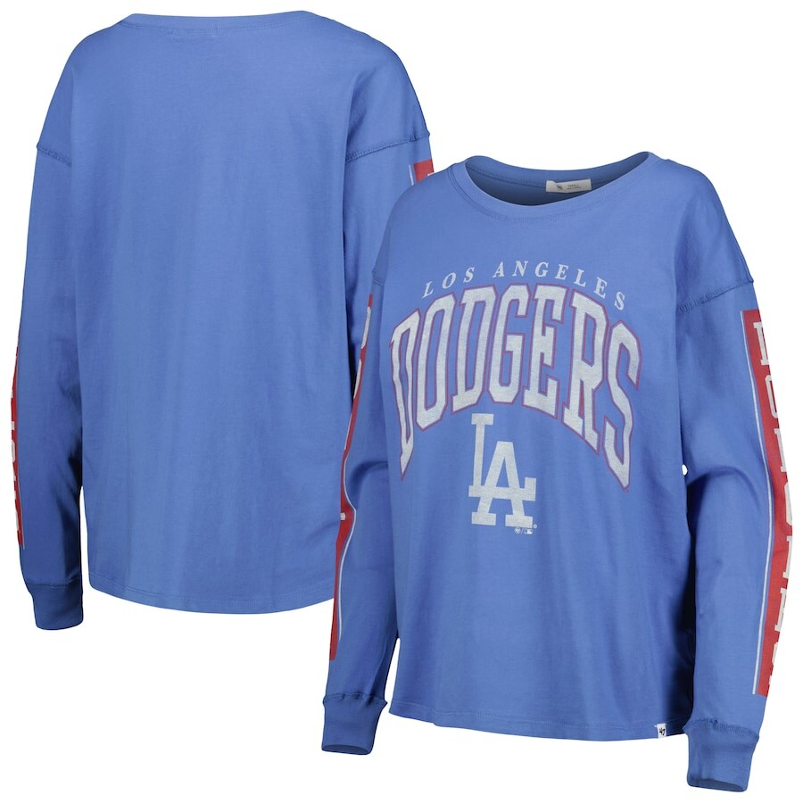 

Футболка с длинным рукавом 47 Los Angeles Dodgers, роял