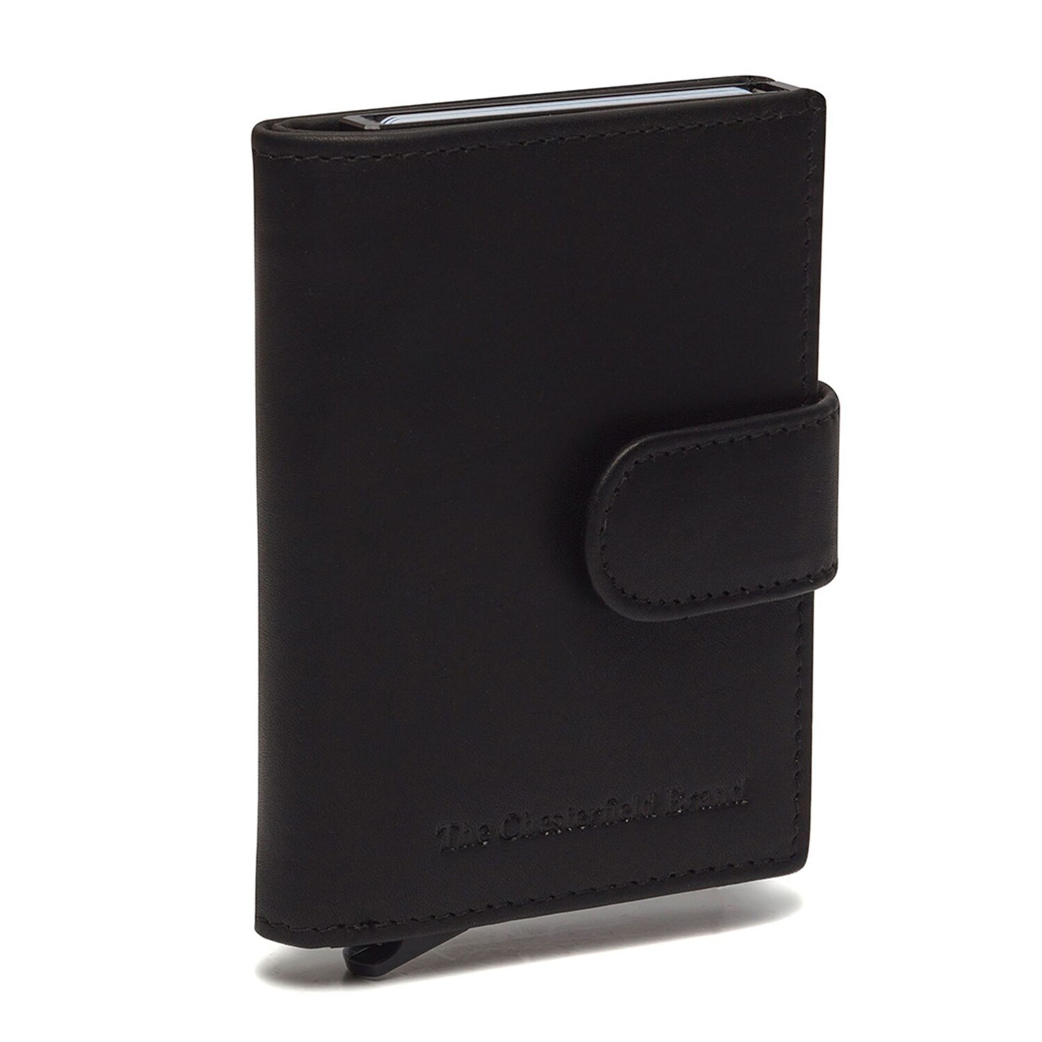 

Кошелек The Chesterfield Brand Leipzig Kreditkartenetui RFID Schutz Leder 7.5 см, черный
