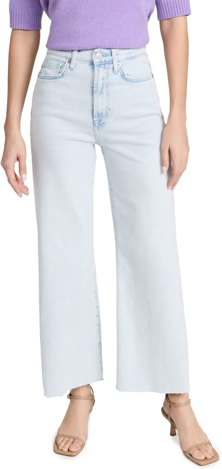 

Джинсы Ultra High-Rise Cropped Jo in Luxe Vintage Edis 7 For All Mankind, цвет Luxe Vintage Edis