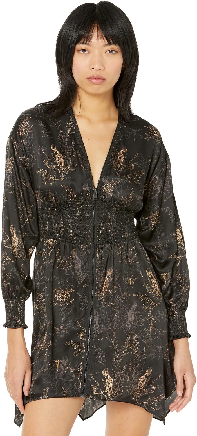 

Платье Нилы Йорик AllSaints, черный