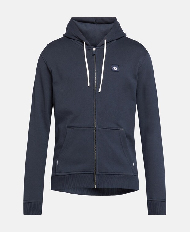 

Толстовка с капюшоном Scotch & Soda, темно-синий
