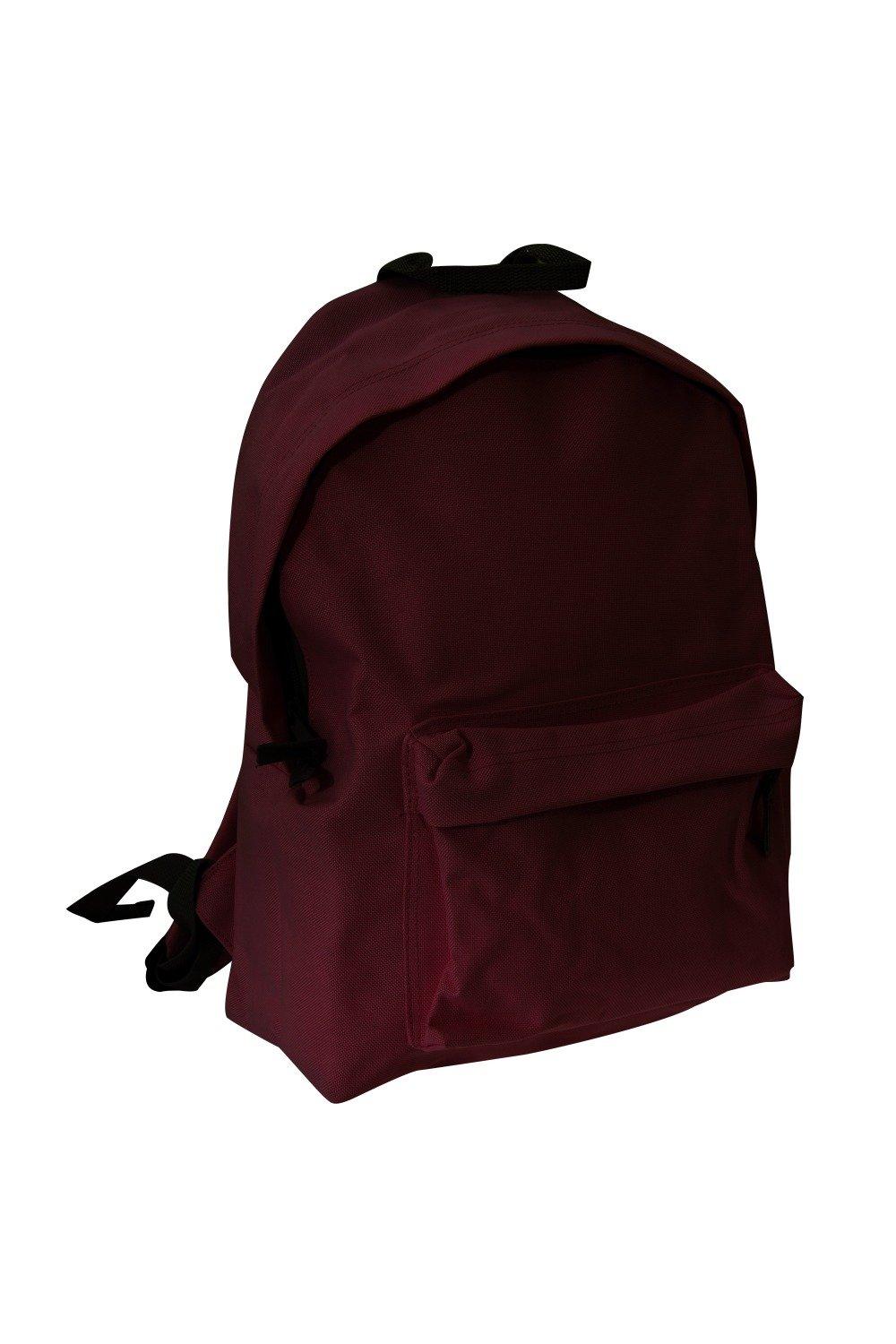 яр 19 весенний венок электронная схема Модный рюкзак / рюкзак (14 литров) Bagbase, красный