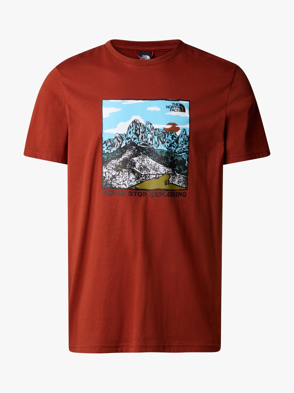 

Футболка с рисунком The North Face