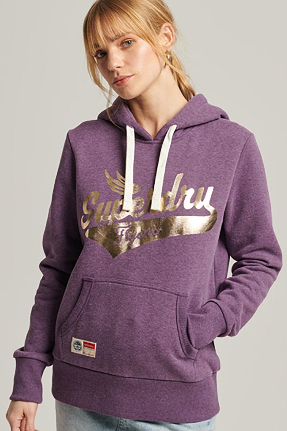 

Толстовка - Фиолетовый - Классический крой SUPERDRY