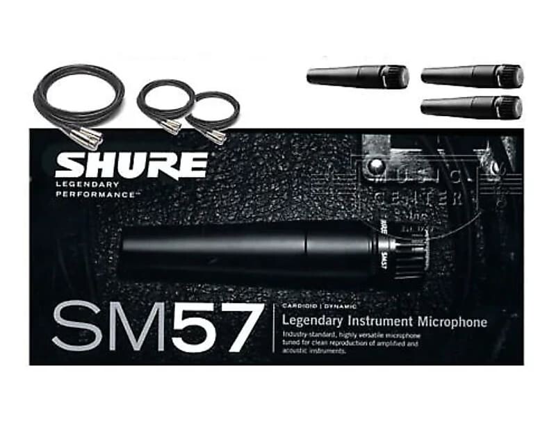 

Микрофон Shure SM57 Cardioid Dynamic Microphone