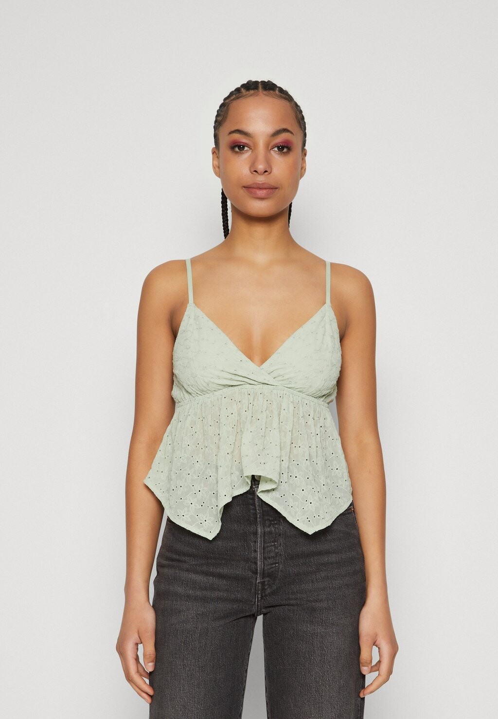 

Топ Hollister Co., светло-розовый