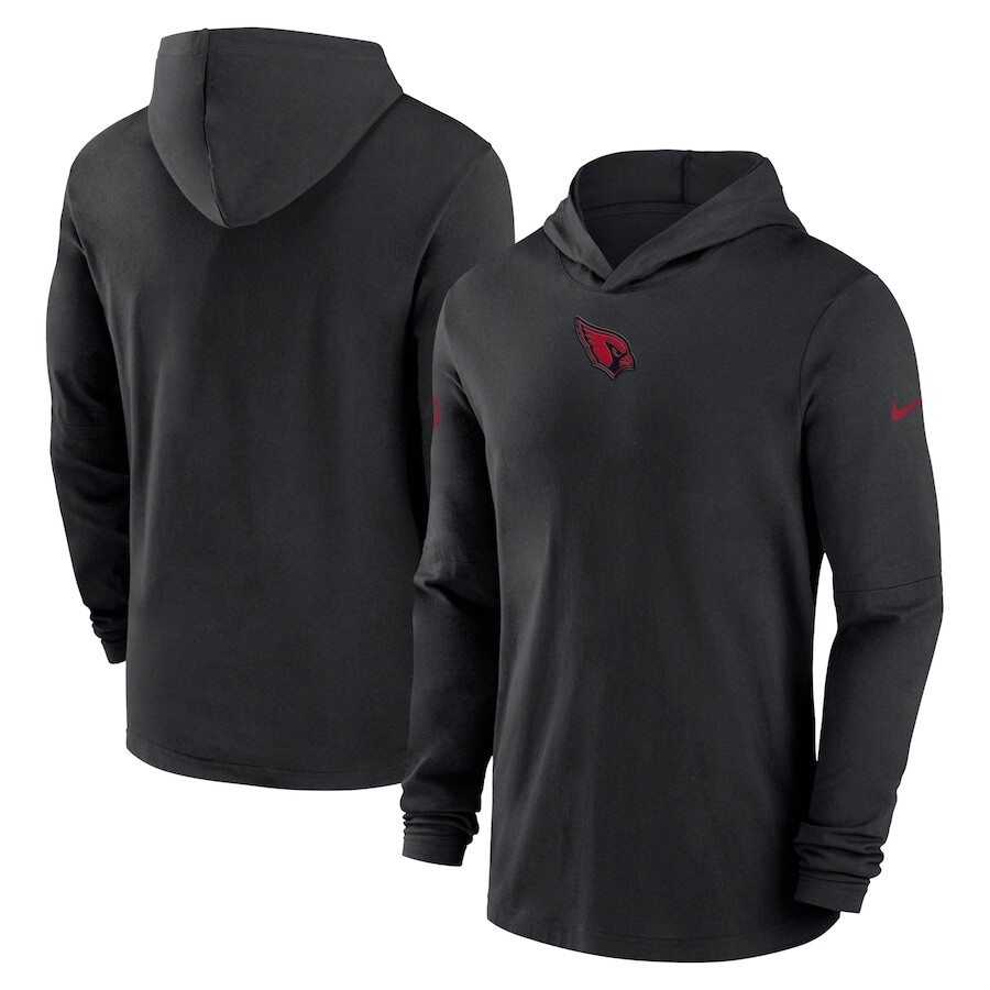 

Футболка с длинным рукавом Nike Arizona Cardinals, черный
