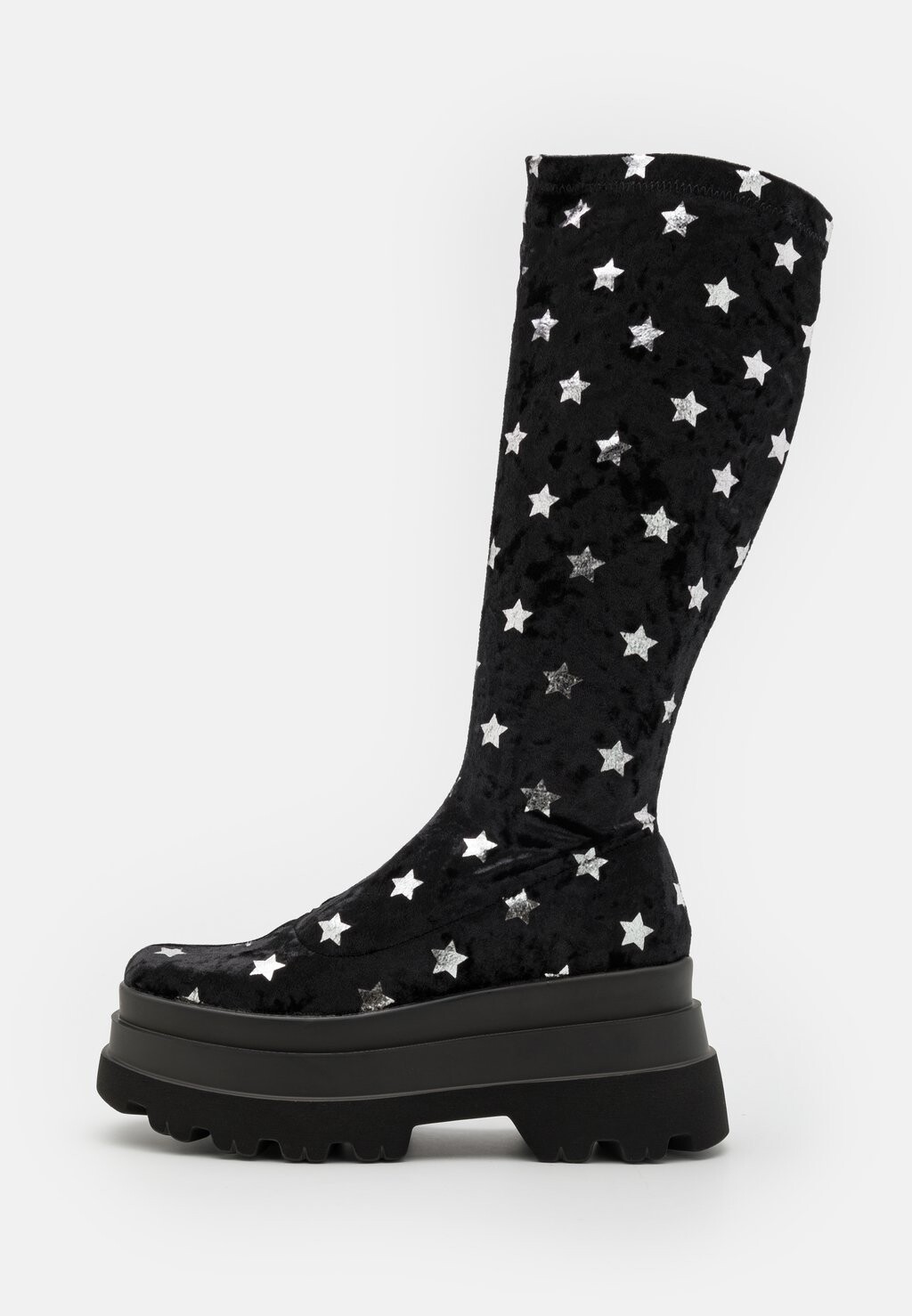 

Ботинки на платформе Celestial Dusk Trident Long Boots Koi Footwear, черный