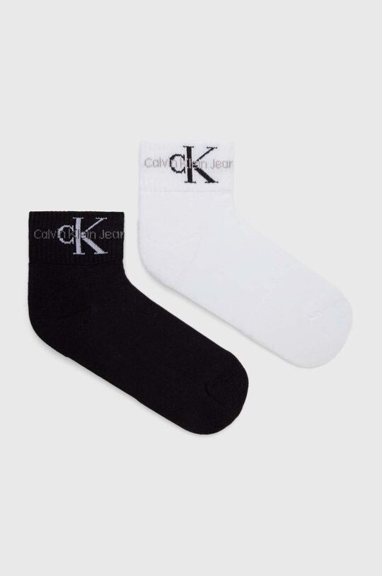 

Носки , 2 пары Calvin Klein Jeans, черный