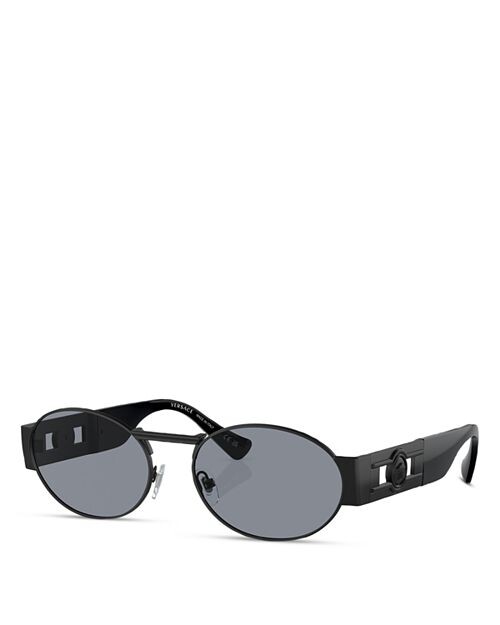 

0VE2264 Овальные солнцезащитные очки, 56 мм Versace, цвет Gray