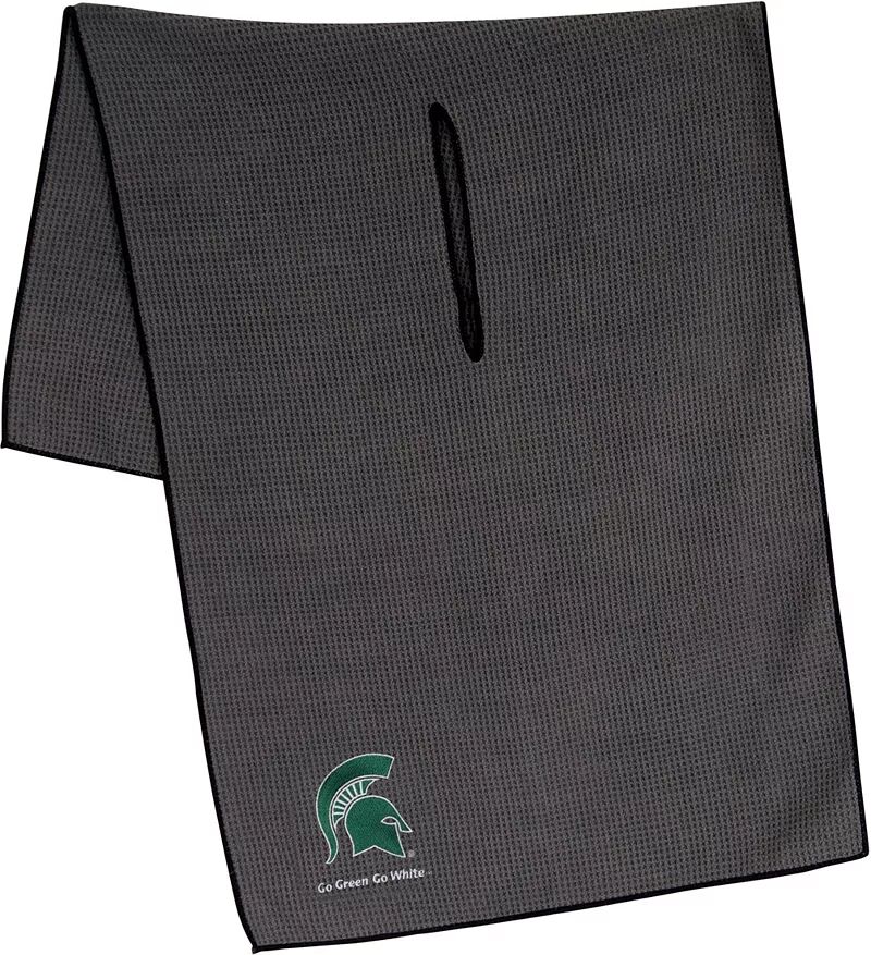 Полотенце для гольфа из микрофибры Team Effort Michigan State Spartans 19 x 41 дюйм
