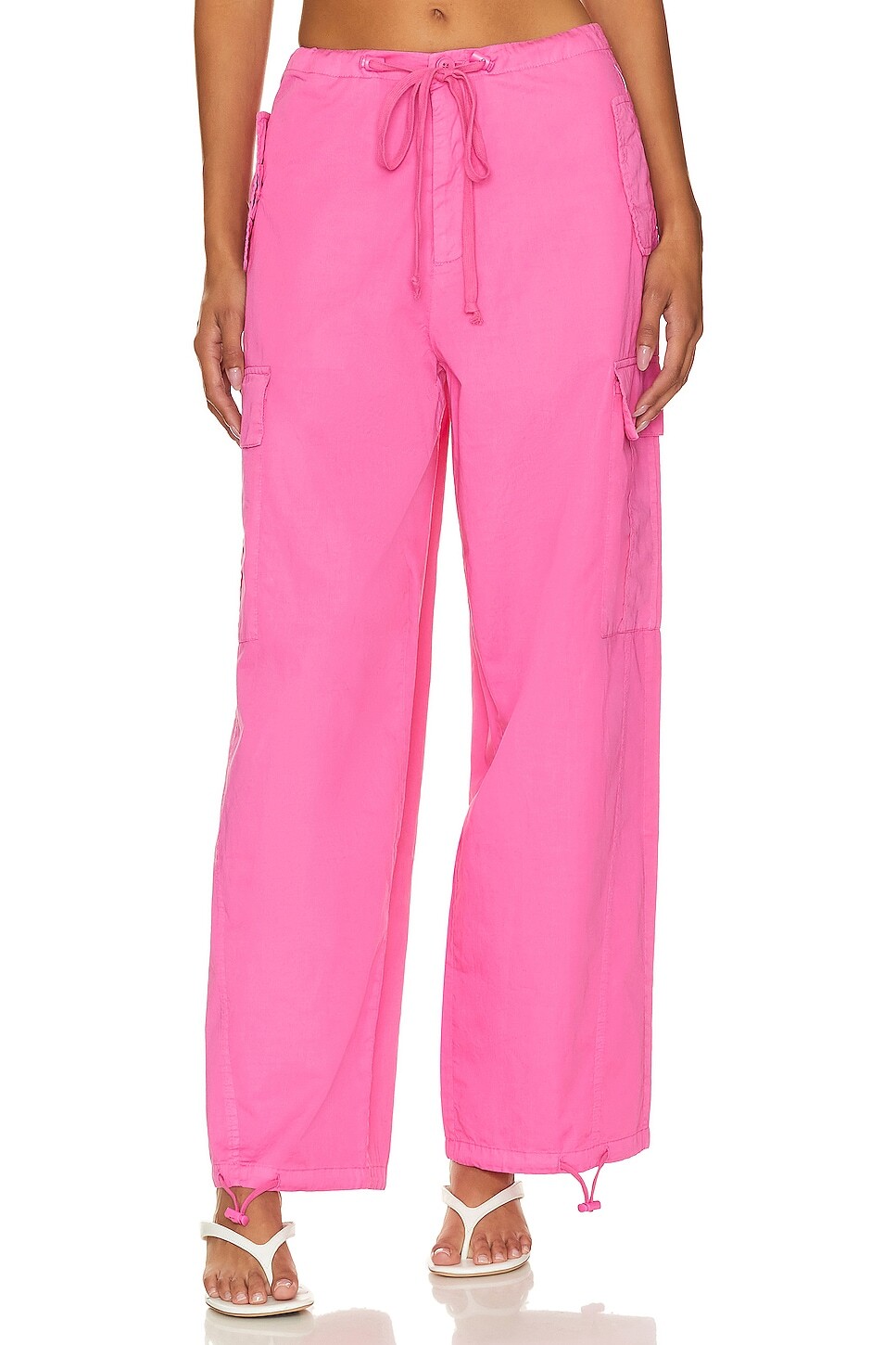 

Брюки Good American Parachute, цвет Malibu Pink02