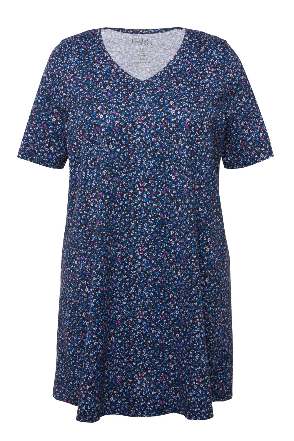 

Футболка Ulla Popken Strick Top, цвет kobalt blau