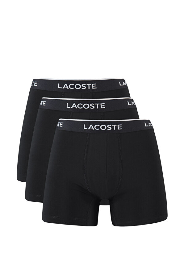 

Мужские черные боксеры-тройки Lacoste