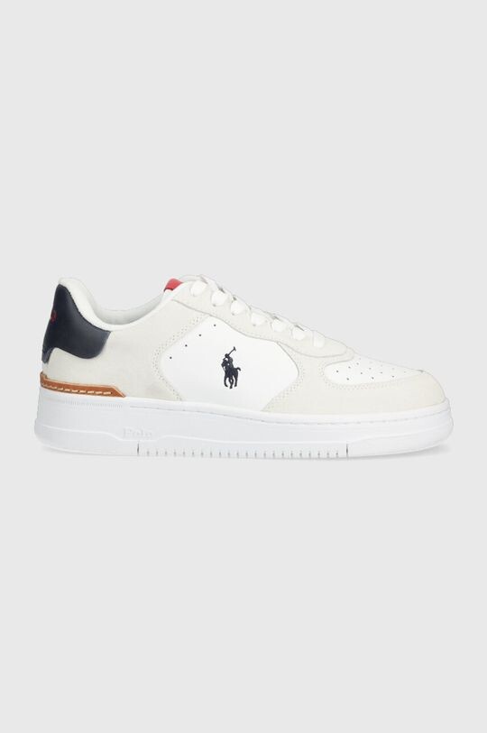

Кожаные кроссовки Masters Crt Polo Ralph Lauren, белый