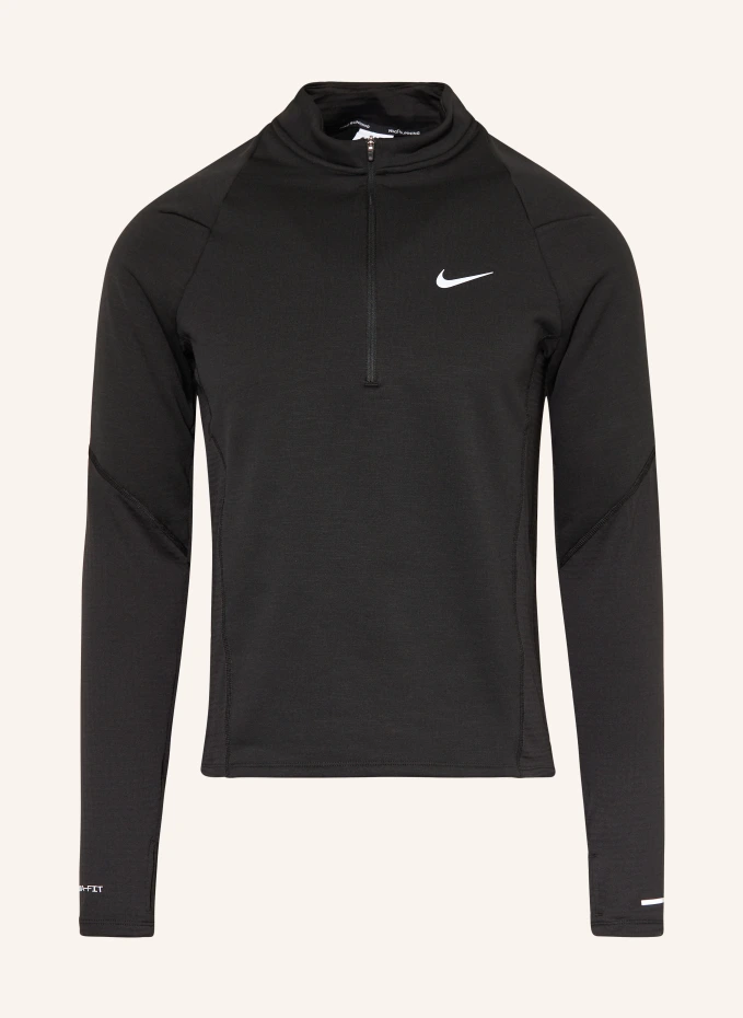 

Беговая рубашка therma-fit repel Nike, черный