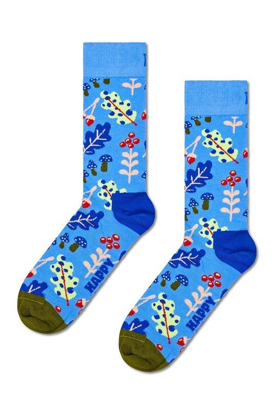 

Носки с осенними листьями Happy Socks, синий