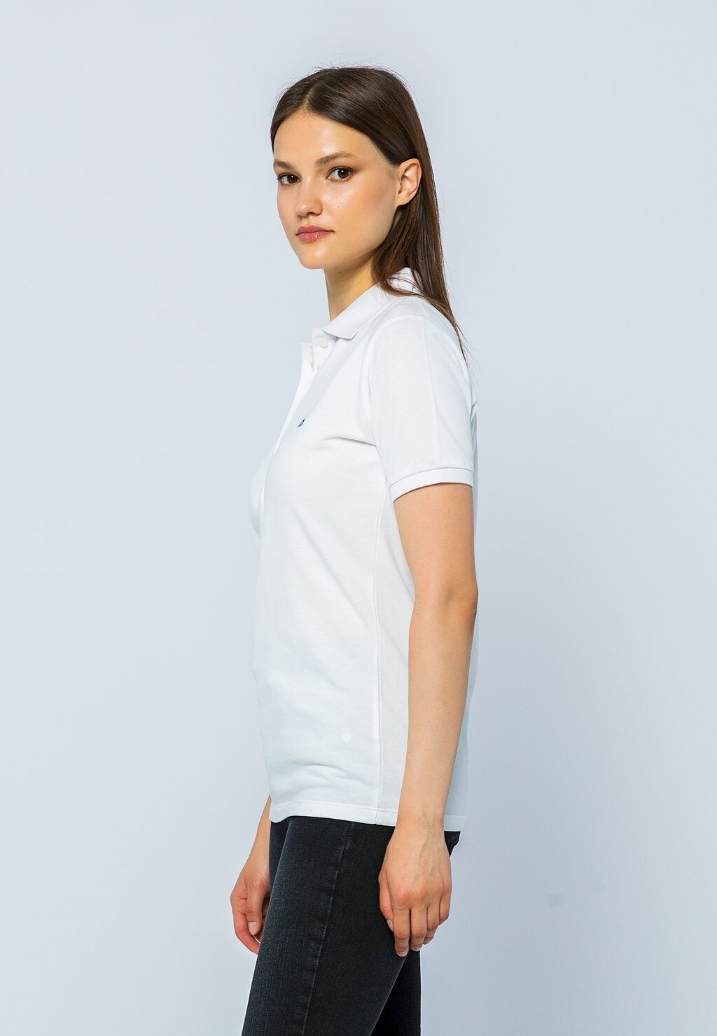 

Рубашка поло SHORT SLEEVE CASUAL Basics and More, белый