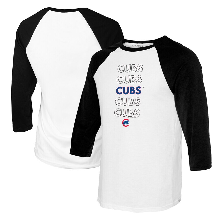 

Футболка с длинным рукавом Tiny Turnip Chicago Cubs, белый
