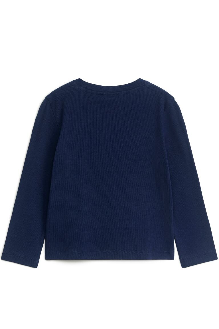 

Рубашка с длинными рукавами H&M, синий