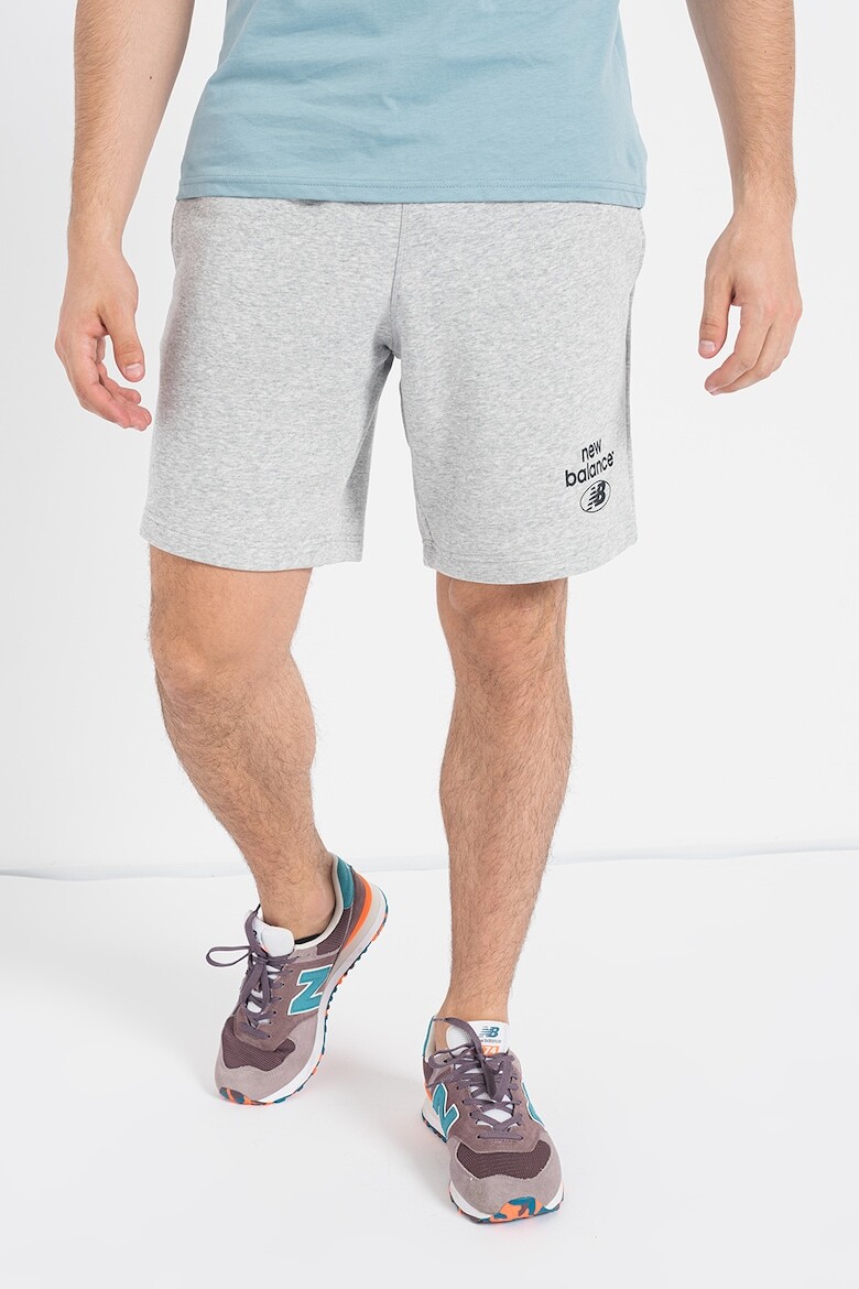 

Короткие брюки с регулируемой талией New Balance, серый