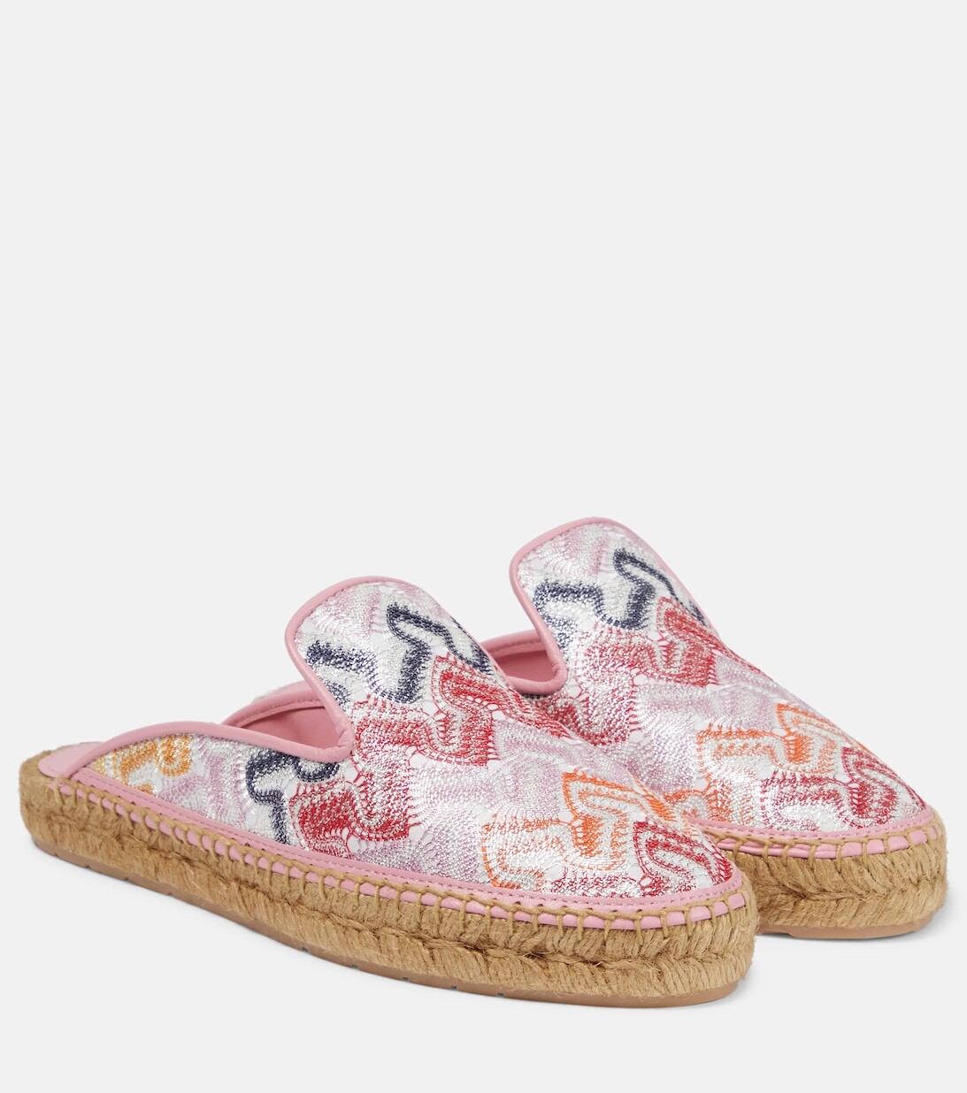 

Вязаные мюли Missoni, разноцветный