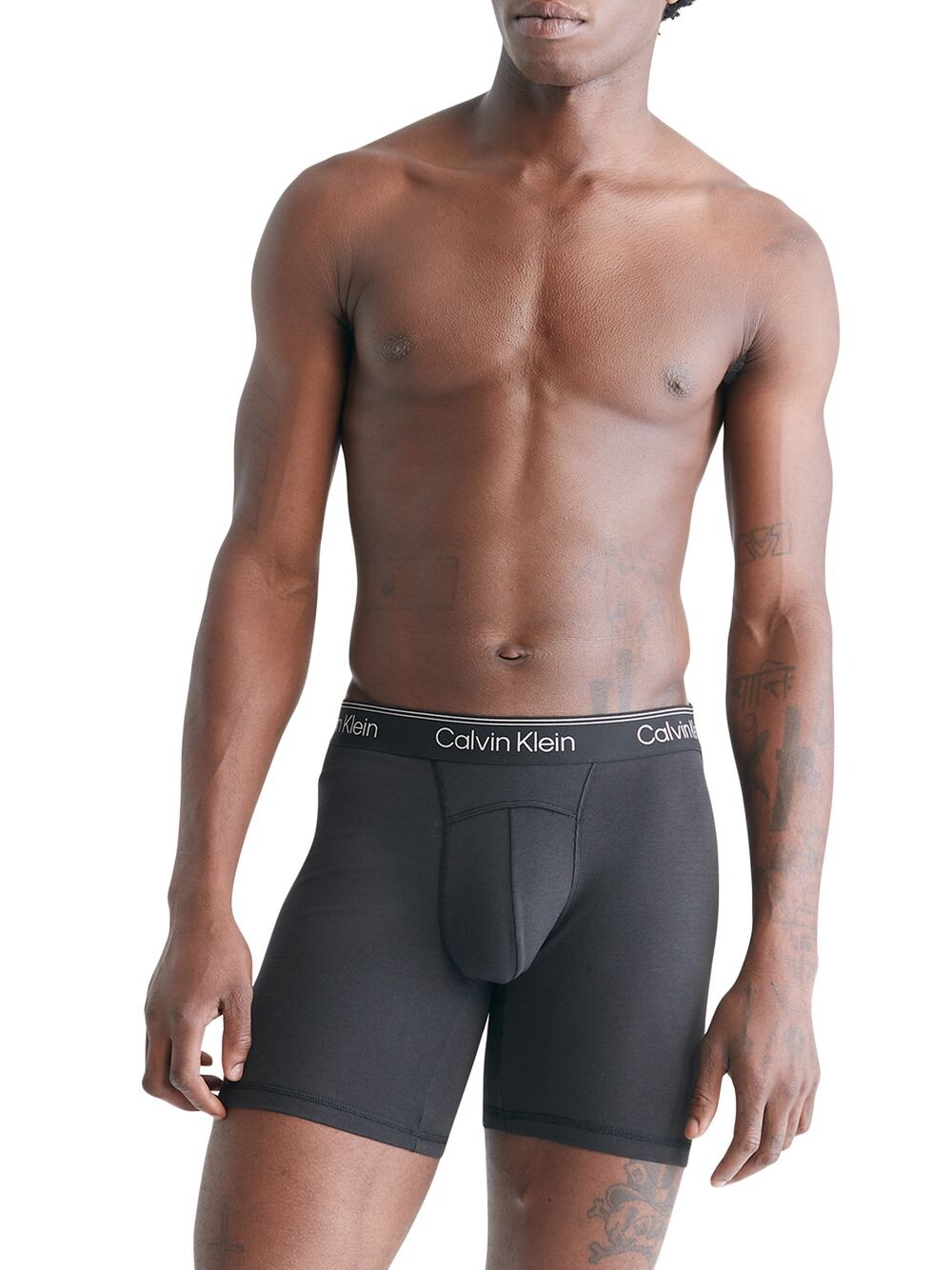 

Спортивные трусы-боксеры из хлопка Calvin Klein, черный