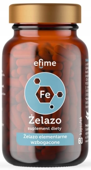 EkaMedica EFIME, Железо и витамин С, 60 капсул.