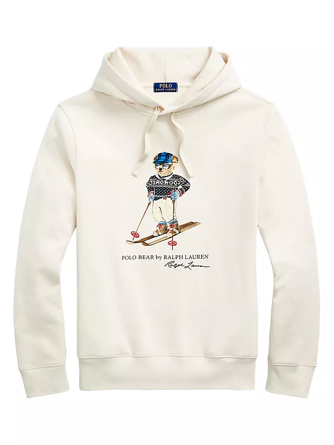 

Флисовая толстовка Polo Bear Polo Ralph Lauren, цвет winter cream ski bear