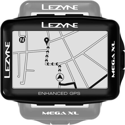 

Велокомпьютер Mega XL GPS Pro с нагрузкой Lezyne, черный