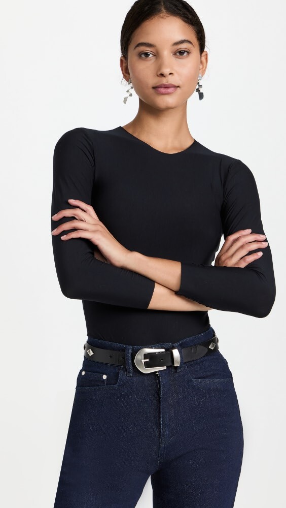 

Боди Commando Butter Crewneck, черный
