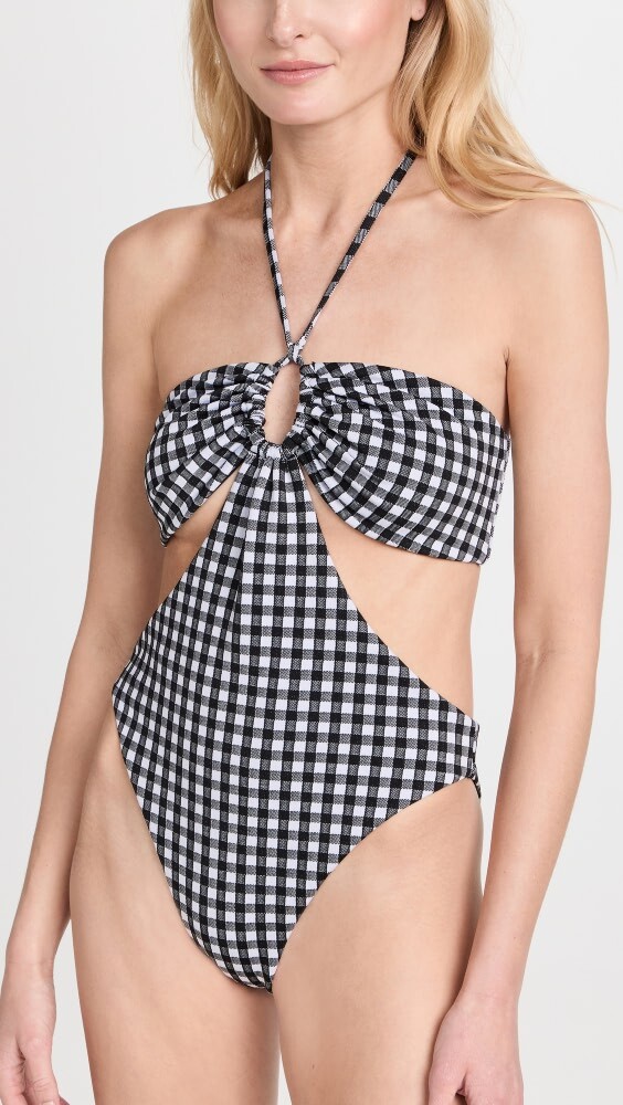 

Купальник MARA HOFFMAN Blanca One Piece, черный