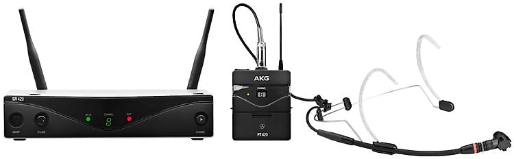 Беспроводная микрофонная система AKG WMS420 Wireless Headset Microphone System (Band A)