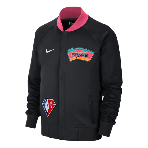 Куртка Nike San Antonio Spurs Casual Sports Logo Long Sleeves Jacket Black, черный san antonio spurs logo sleeveless