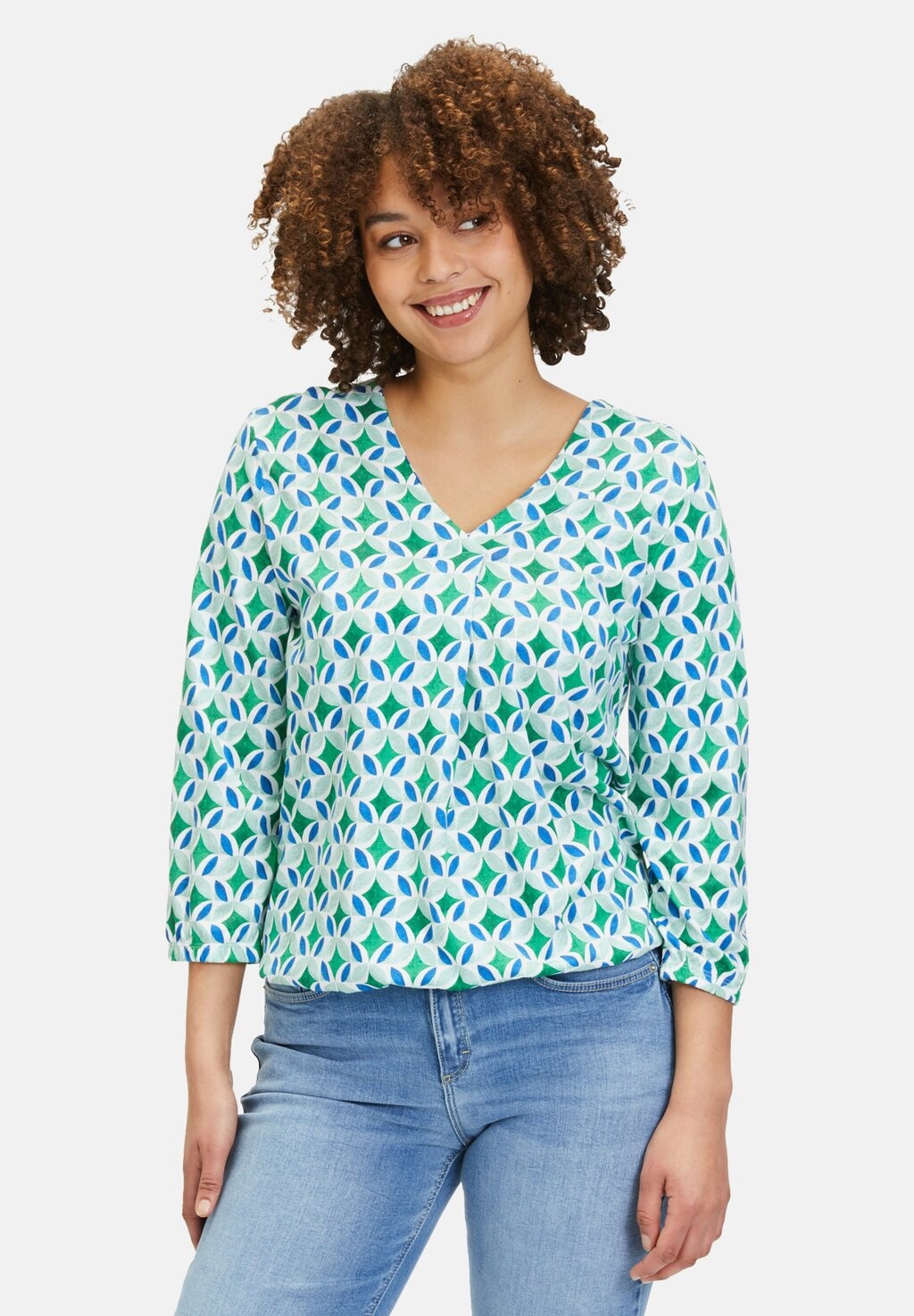

Рубашка с длинным рукавом MIT PRINT Cartoon, цвет white green