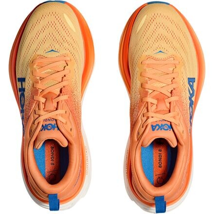 

Беговые кроссовки Bondi 8 мужские HOKA, цвет Impala/Mock Orange
