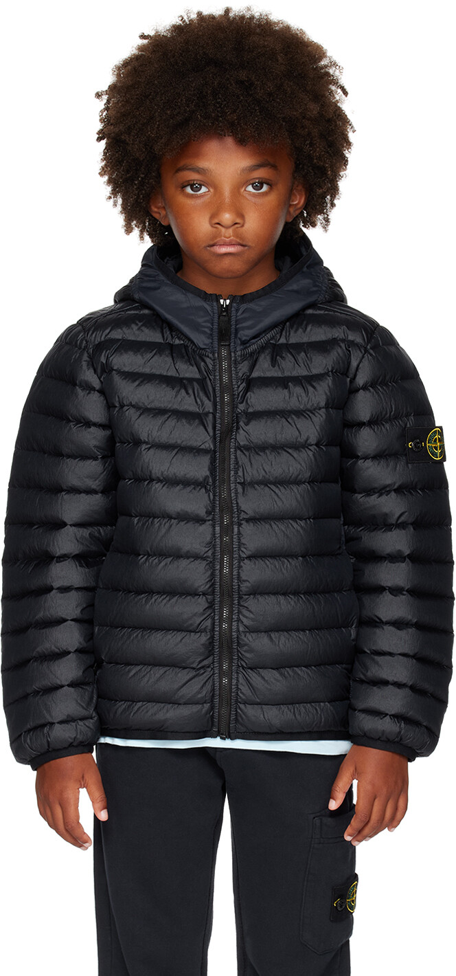 

Детский темно-синий 40624 Пуховик Stone Island Junior