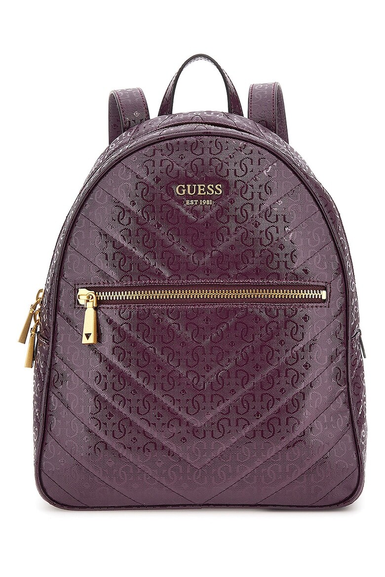 

Рюкзак Vickky из экокожи с узорами Guess, фиолетовый