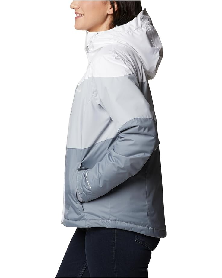 

Куртка Columbia Tipton Peak II Insulated Jacket, цвет White/Tradewinds Grey/Cirrus Grey