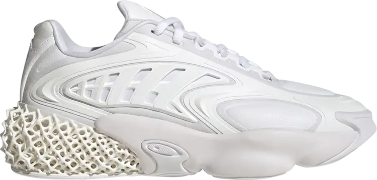 

Кроссовки 4D Krazed 'Triple White', белый, Серый, Кроссовки 4D Krazed 'Triple White', белый