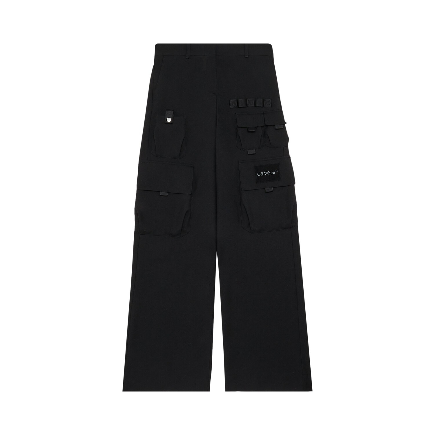 

Off-White Сухие брюки Toybox с несколькими карманами, черные
